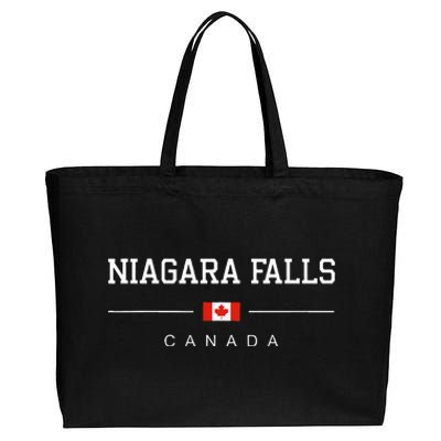 Niagara Falls Tourist Canada Niagara Falls Cotton Canvas Jumbo Tote