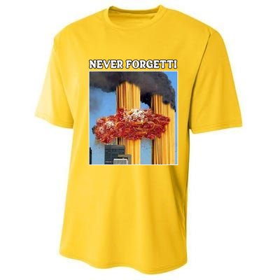 Never Forgetti Tee For Man And Women Never Forgetti Performance Sprint T-Shirt