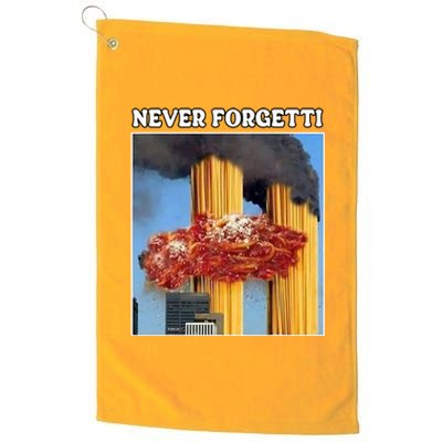 Never Forgetti Tee For Man And Women Never Forgetti Platinum Collection Golf Towel