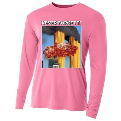 Never Forgetti Tee For Man And Women Never Forgetti Cooling Performance Long Sleeve Crew