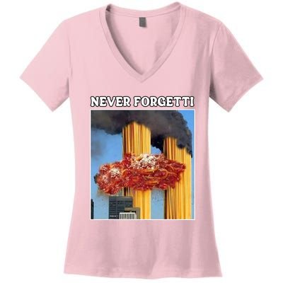 Never Forgetti Tee For Man And Women Never Forgetti Women's V-Neck T-Shirt