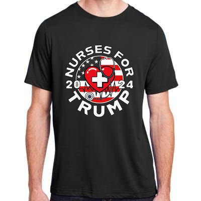 Nurses For Trump 2024 Adult ChromaSoft Performance T-Shirt