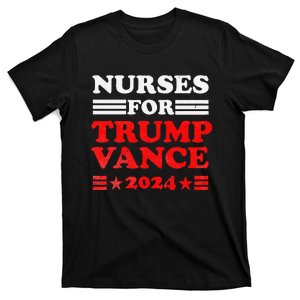 Nurses For Trump Vance 2024 Usa Election Pro T-Shirt