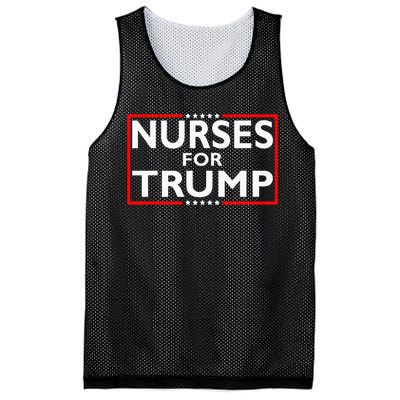 Nurses For Trump President Election 2024 Mesh Reversible Basketball Jersey Tank