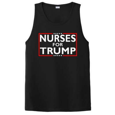 Nurses For Trump President Election 2024 PosiCharge Competitor Tank