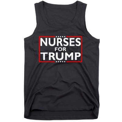 Nurses For Trump President Election 2024 Tank Top