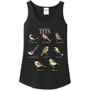 Nerd Funny Tit Birds Birdwatcher Collection Of Titten Bird Ladies Essential Tank