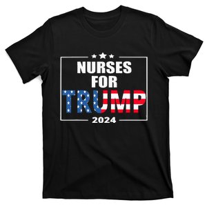 Nurses For Trump 2024 T-Shirt