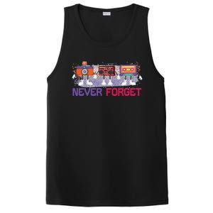 Never Forget Tape Cassette Floppy Disk PosiCharge Competitor Tank