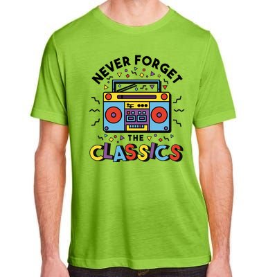 Never Forget The Classics Retro Adult ChromaSoft Performance T-Shirt