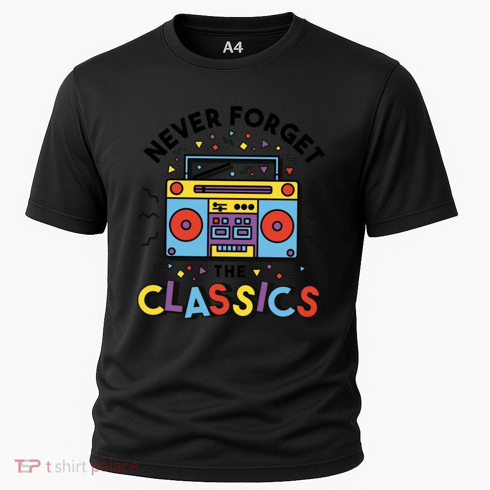Never Forget The Classics Retro Performance Shirt