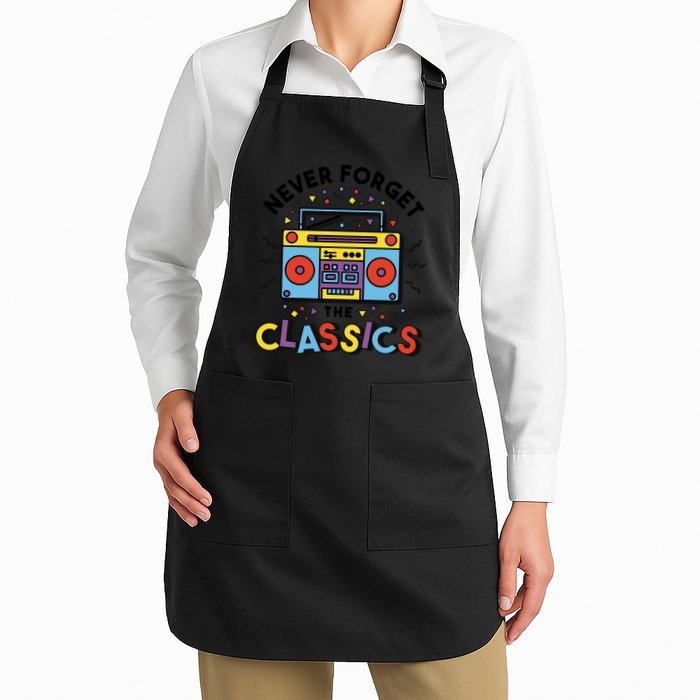 Never Forget The Classics Retro Apron