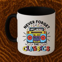 Never Forget The Classics Retro Mug