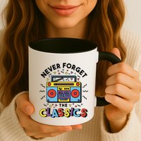 Never Forget The Classics Retro Mug