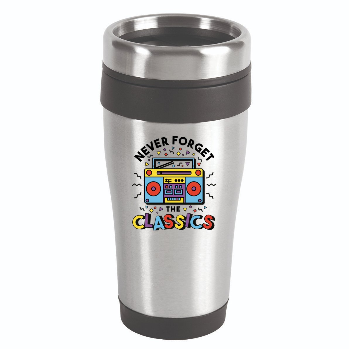 Never Forget The Classics Retro 16oz Travel Tumbler