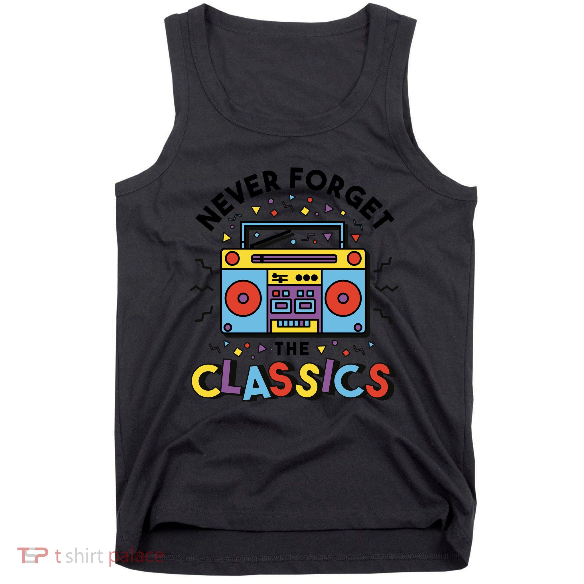 Never Forget The Classics Retro Tank Top