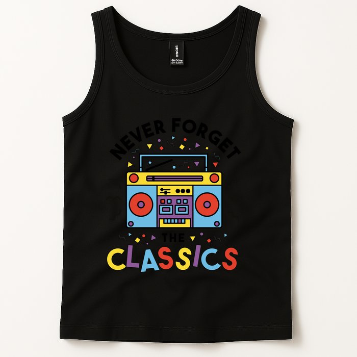 Never Forget The Classics Retro Tank Top