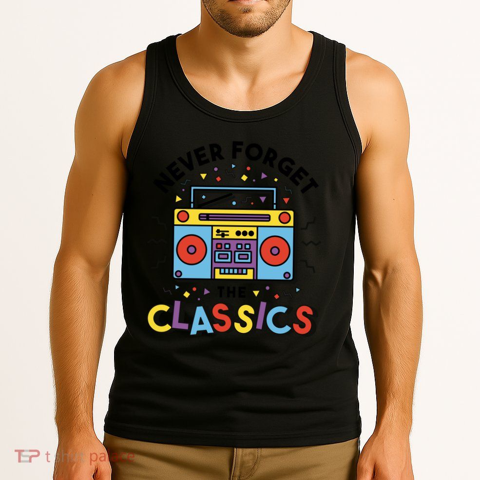 Never Forget The Classics Retro Tank Top