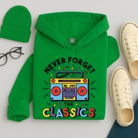 Never Forget The Classics Retro Hoodie