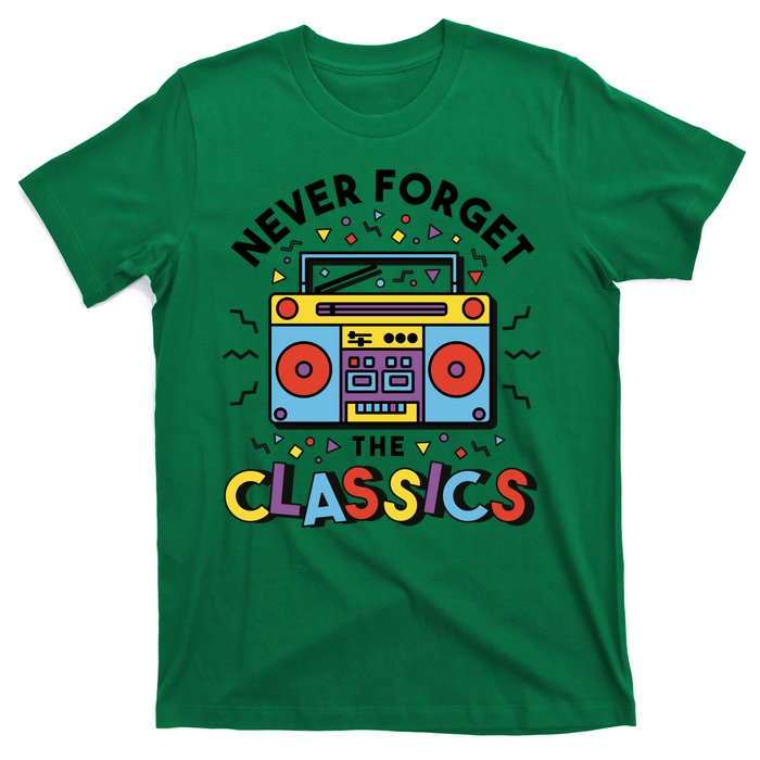 Never Forget The Classics Retro T-Shirt