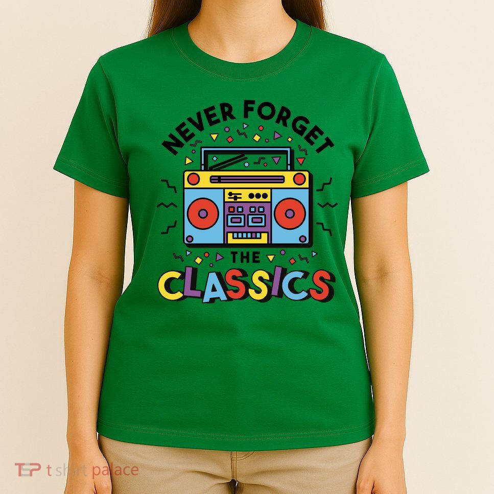 Never Forget The Classics Retro T-Shirt