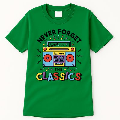 Never Forget The Classics Retro Tall T-Shirt
