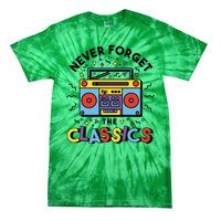 Never Forget The Classics Retro Tie-Dye T-Shirt