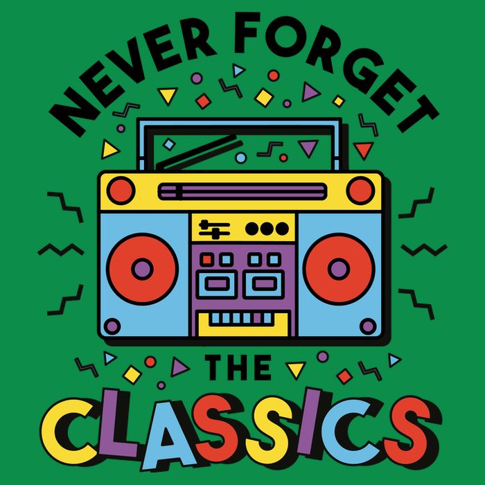 Never Forget The Classics Retro Full Zip Hoodie