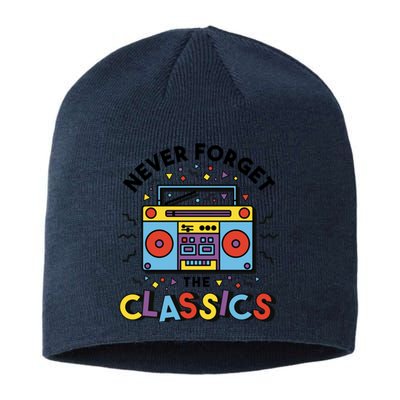 Never Forget The Classics Retro Sustainable Beanie