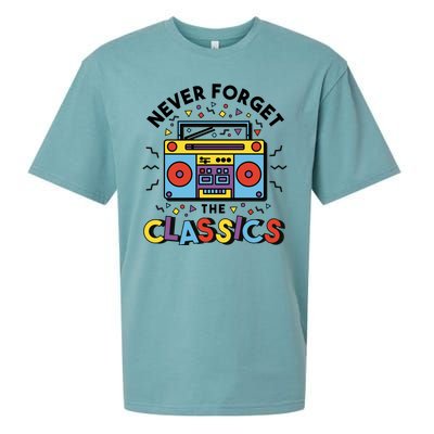 Never Forget The Classics Retro Sueded Cloud Jersey T-Shirt