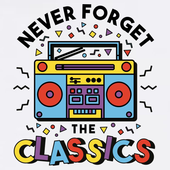 Never Forget The Classics Retro Garment-Dyed Sweatshirt
