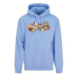 Nurse Fuel Thanksgiving Fall Coffee Pumpkin Spice Latte Gift Unisex Surf Hoodie