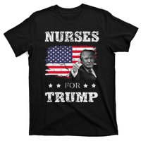 Nurses For Trump 2024 Support Election T-Shirt