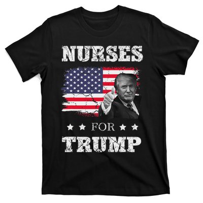 Nurses For Trump 2024 Support Election T-Shirt