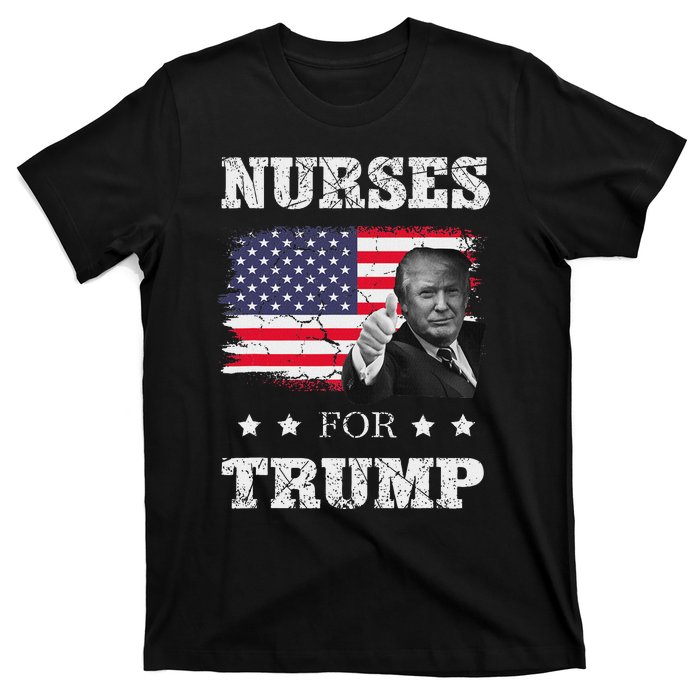 Nurses For Trump 2024 Support Election T-Shirt