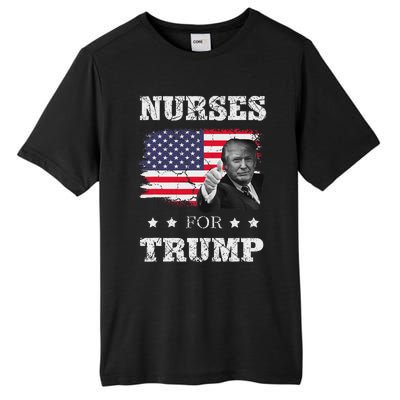 Nurses For Trump 2024 Support Election Tall Fusion ChromaSoft Performance T-Shirt