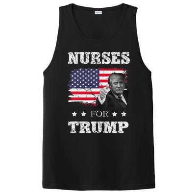 Nurses For Trump 2024 Support Election PosiCharge Competitor Tank