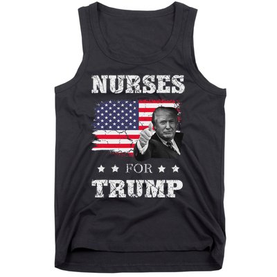 Nurses For Trump 2024 Support Election Tank Top