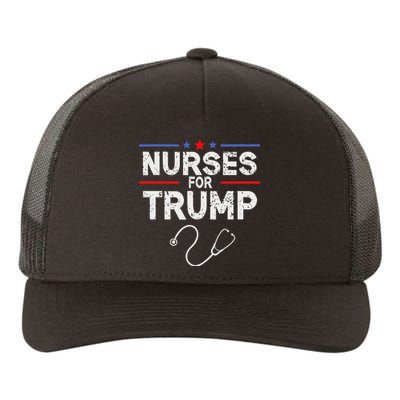 Nurses For Trump 2024 Yupoong Adult 5-Panel Trucker Hat