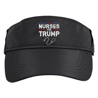 Nurses For Trump 2024 Adult Drive Performance Visor