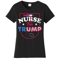 Nurse For Trump Conservative Republican Nurses Support Women's T-Shirt