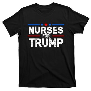 Nurses For Trump President Election 2024 T-Shirt