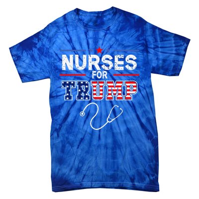 Nurses For Trump 2024 Support Donald Trump Tie-Dye T-Shirt