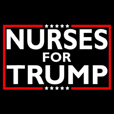 Nurses For Trump President Election 2024 T-Shirt