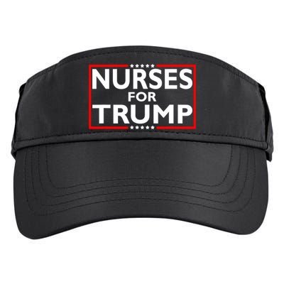 Nurses For Trump President Election 2024 Adult Drive Performance Visor