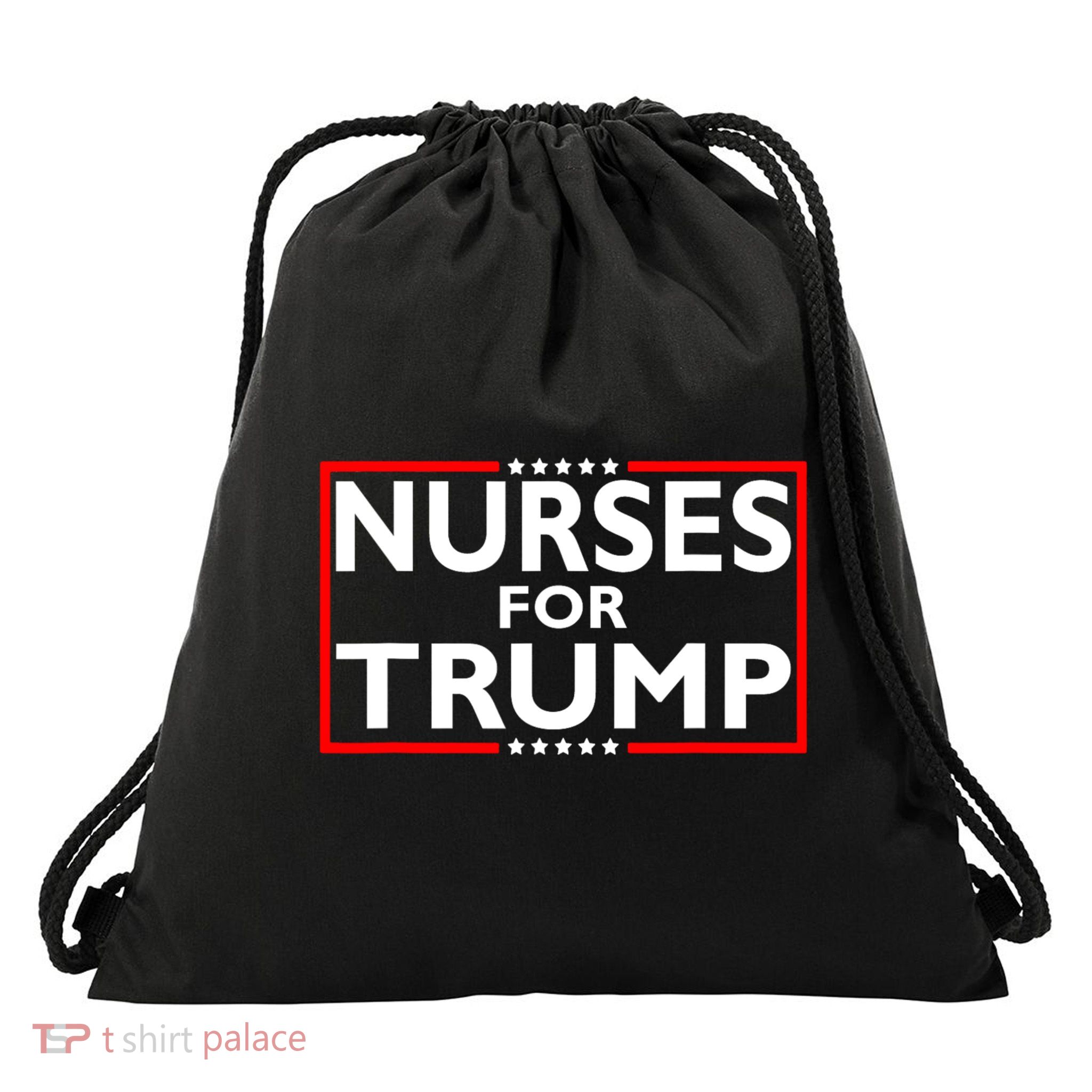 Nurses For Trump President Election 2024 Drawstring Bag
