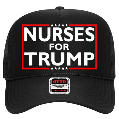 Nurses For Trump President Election 2024 Trucker Hat
