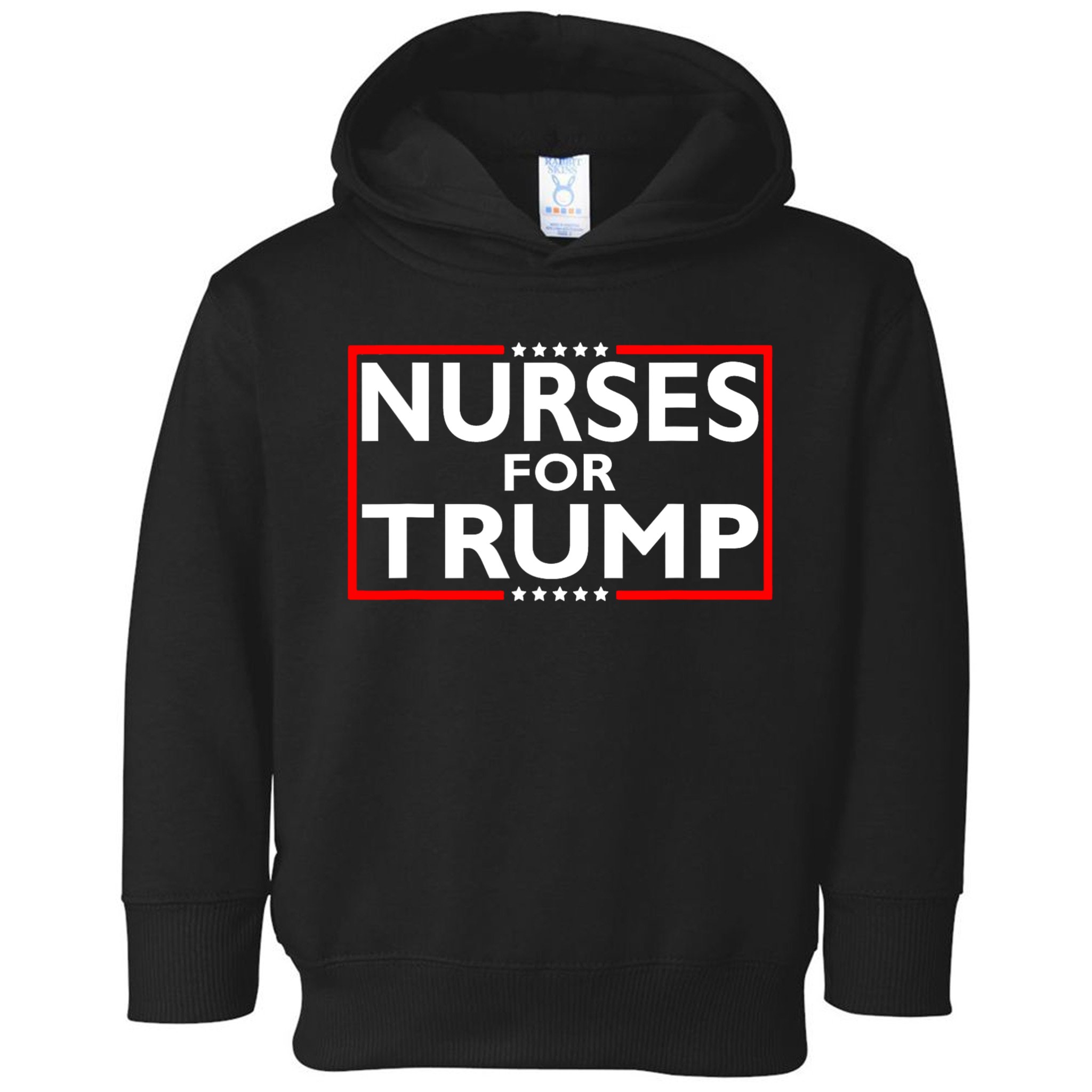 Nurses For Trump President Election 2024 Toddler Hoodie