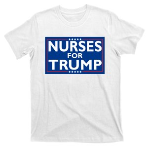 Nurses For Trump President Election 2024 T-Shirt