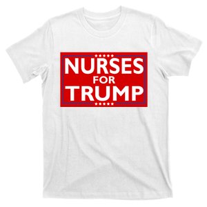 Nurses For Trump President Election 2024 T-Shirt